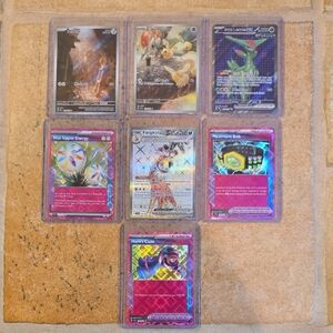 Pokemon Lot Temporal Forces 7x Cards (NM)!